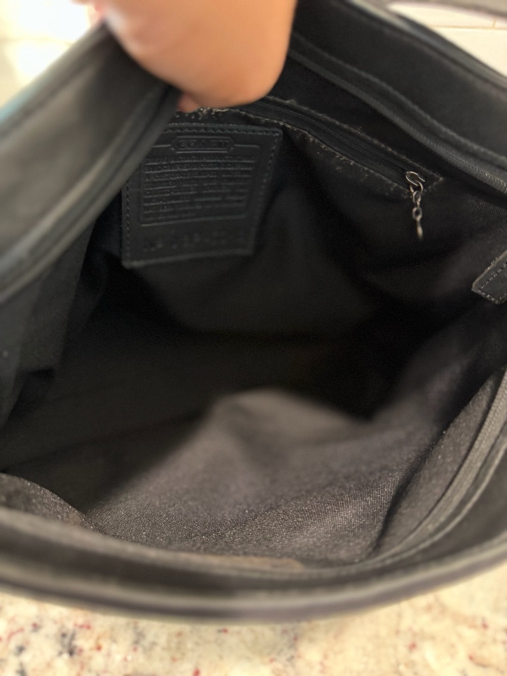 Coach Black Nylon shoulder vintage Bag - Classic Everyday Shoulder Bag - Picture 8 of 16